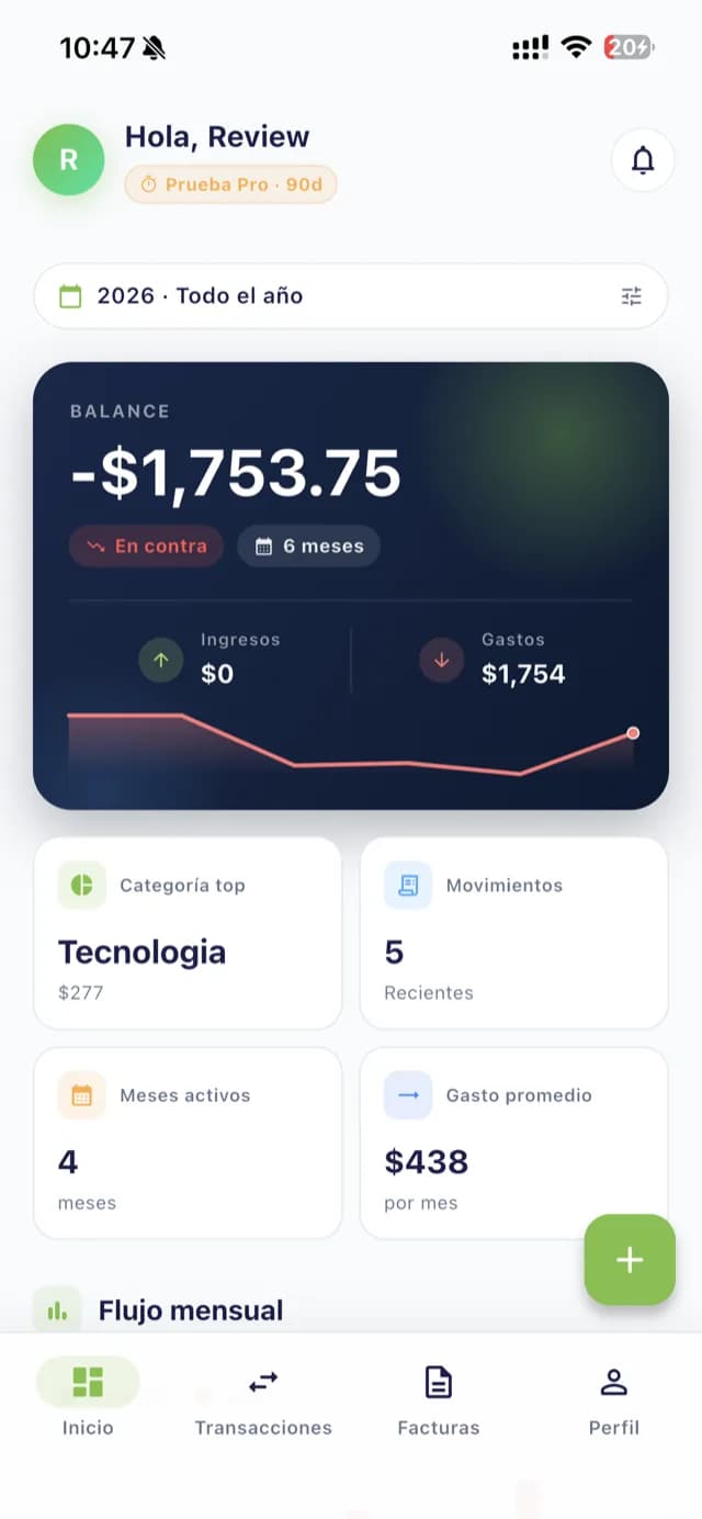 AUDIFAC — Centraliza tus finanzas con IA. Sincroniza el SRI y clasifica gastos en automático.